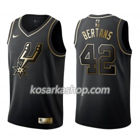 Dres San Antonio Spurs Davis Bertans 42 Nike Crna Golden Edition Swingman